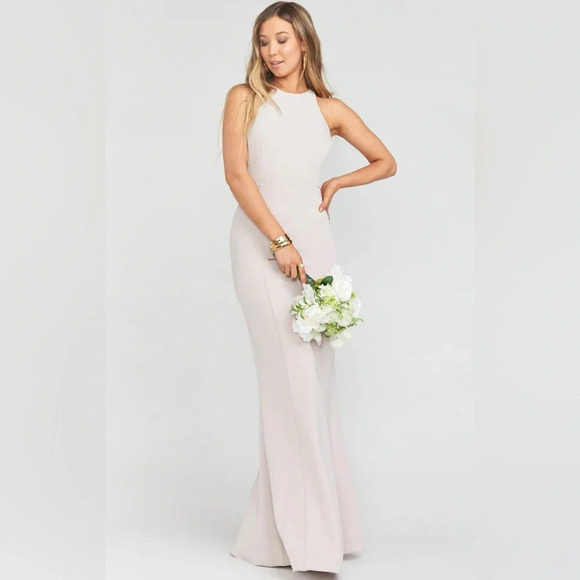 Show Me Your MuMu Dresses & Skirts - Show Me Your Mumu - Chicago High Neck Gown - Show Me The Ring- Med NWT